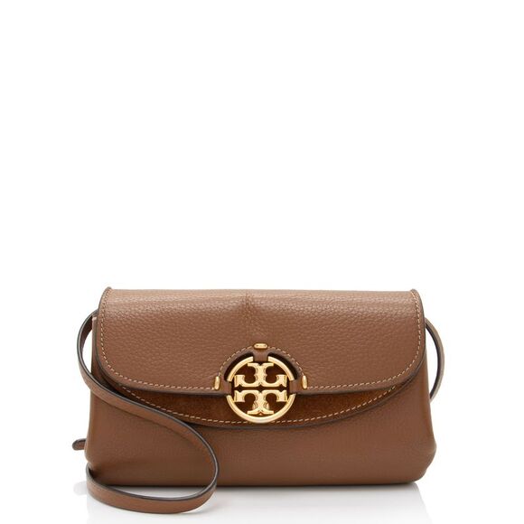 Tory Burch Handbags - Tory Burch Leather Miller Flap Crossbody